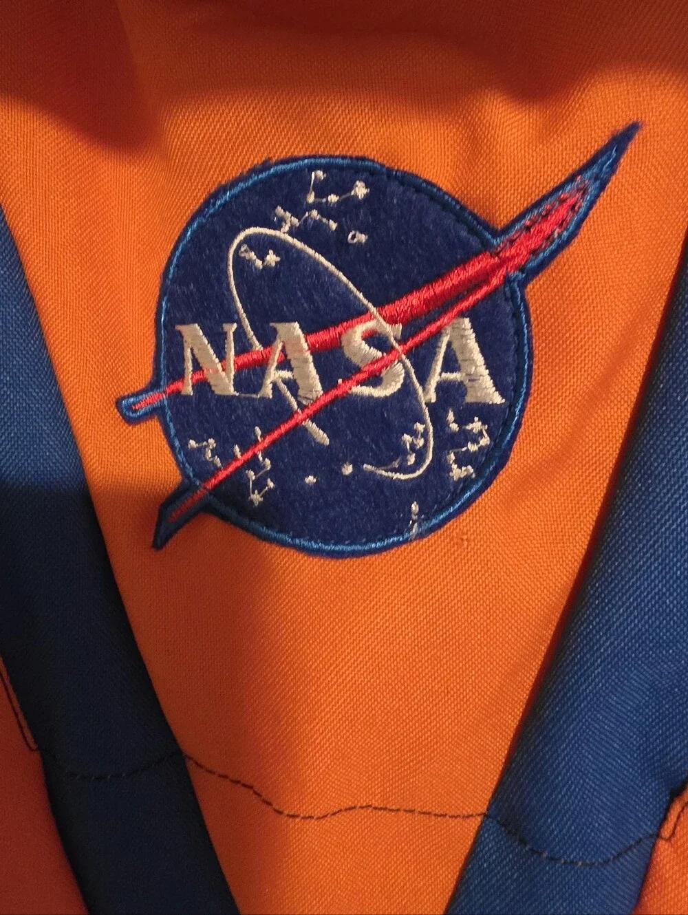 NWT NASA Astronaut Child Boy or Girl Size 8-10 Orange Jumpsuit Halloween Costume